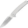 Dreamtech Linerlock Folding Knife 3.13" D2 Satin White G10