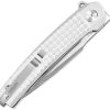 Dreamtech Linerlock Folding Knife 3.13" D2 Satin White G10