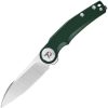Dreamtech Linerlock Folding Knife 3.25" D2 Green G10