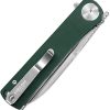 Dreamtech Linerlock G10 Green Folding Knife 3.25" D2