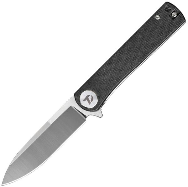 Dreamtech Linerlock Folding Knife 3.25" D2 Black Micarta