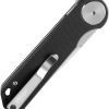 Dreamtech Linerlock Folding Knife D2 Black G10 3.25"