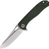 Dreamtech 3.25" D2 Linerlock Folding Knife Green Micarta