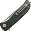 Dreamtech 3.25" D2 Linerlock Folding Knife Green Micarta
