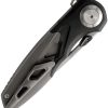 Dreamtech Button Lock Folding Knife 3.5" M390 Blade Ti/Zirc Handle