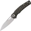 Dreamtech Button Lock Folding Knife 3.25" M390 Bronze Titanium