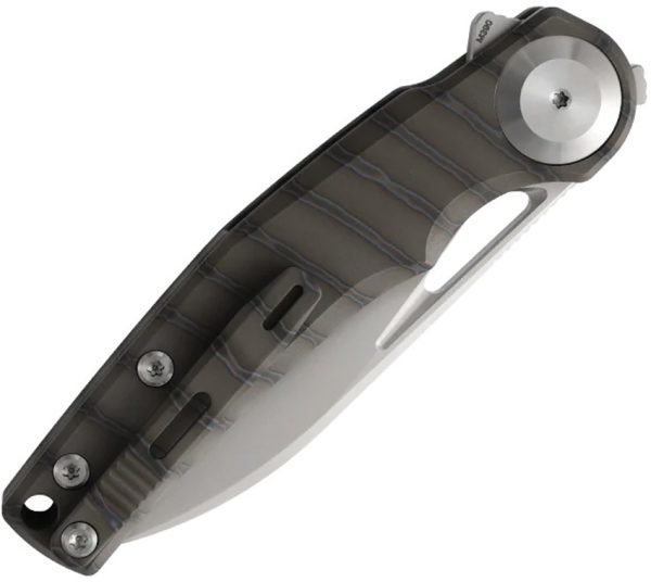 Dreamtech Button Lock Folding Knife 3.25" M390 Bronze Titanium