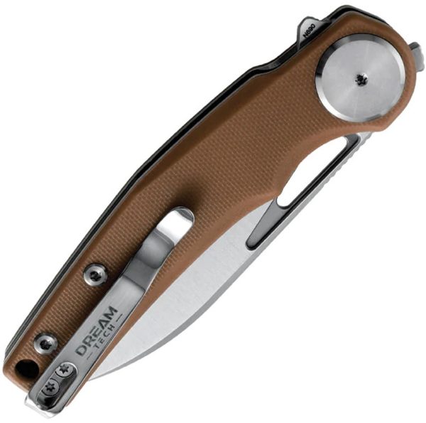Button Lock G10 Brown
