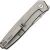 Dreamtech Framelock Folding Knife 3.38" D2 Blade Titanium Handle