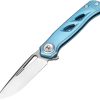 DTK4260BL Button Lock Ti Blue