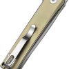 DTK4286GR_add_01 Dreamtech Linerlock Ti Gold Folding Knife 3" VG-10 Blade