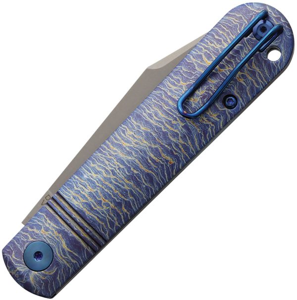 Dreamtech Slip Joint Ti Flame Folding Knife VG10 3.13in Red