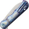 Dreamtech Linerlock Ti Lightning Folding Knife 3" 14C28N