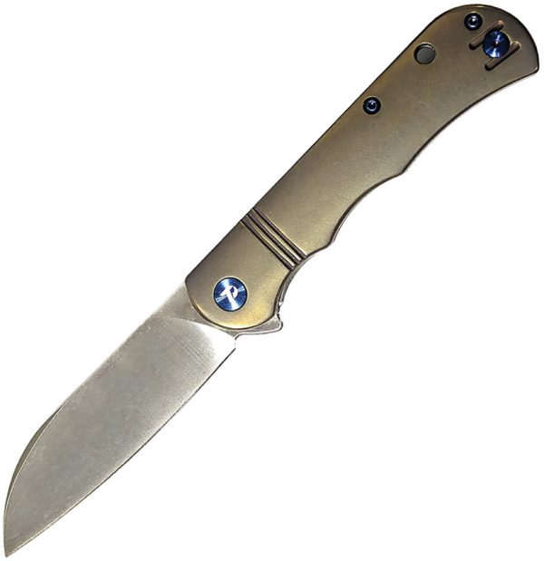 Dreamtech Slip Joint Folding Knife 3.13" VG-10 Bronze Titanium