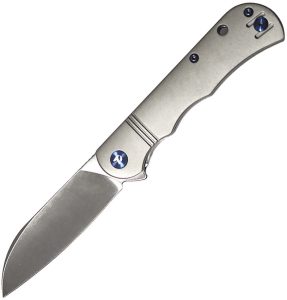 Dreamtech Slip Joint Folding Knife Gray Titanium 3.13" VG-10