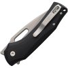 Dreamtech Button Linerlock Folding Knife 3.25" D2 Black G10
