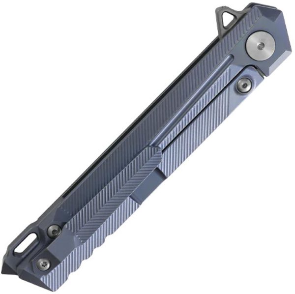 Dreamtech Framelock Ti Blue Folding Knife 3.75" S35VN
