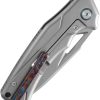 Dreamtech Framelock Gray Titanium Folding Knife 3.25" M390