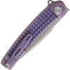 Dreamtech Framelock Ti Purple Folding Knife 3.25" M390