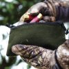 Duluth Pack Gear Stash Medium Waxed Canvas Pouch OD Green