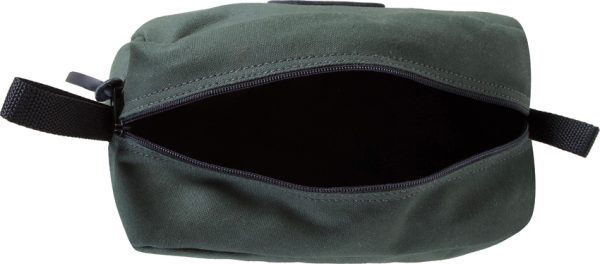 Duluth Pack Large Grab N Go Waxed Canvas Pouch OD Green