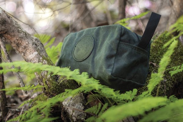 Duluth Pack Large Grab N Go Waxed Canvas Pouch OD Green