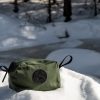 Duluth Pack Large Grab N Go Waxed Canvas Pouch OD Green