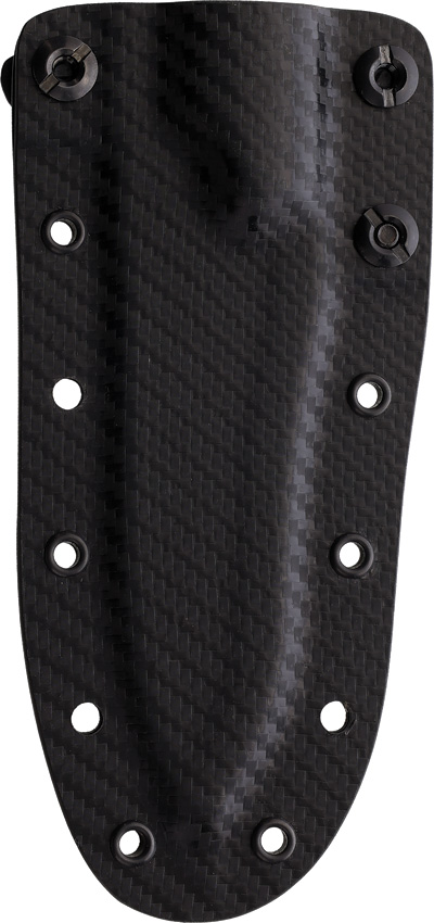 Dawson Knives Harvester Fixed Blade 3.13" CPM MagnaCut Red Black G10
