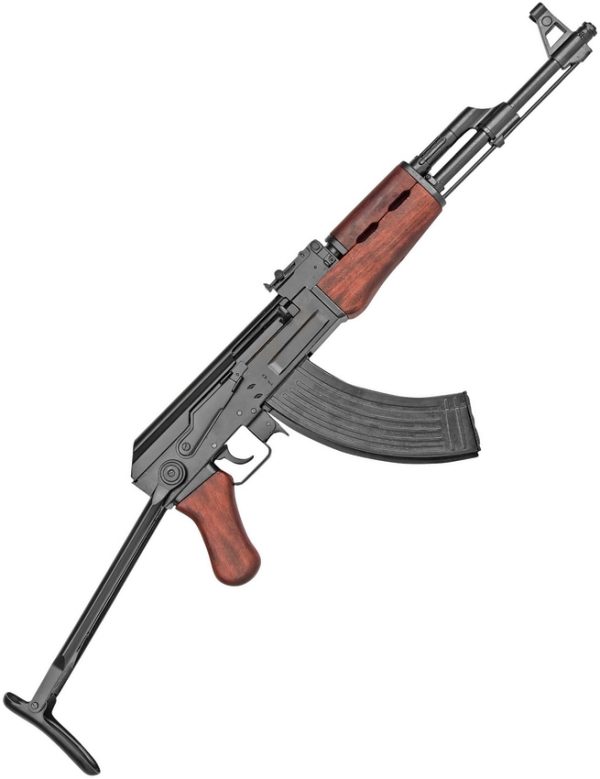 DX1097 Denix Russian AK47 Replica 34.63" Black Metal Brown Wood