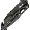 ElitEdge Rescue Linerlock Assisted Opening Folding Knife 3.5" Blade