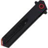 EE10A131BKRC_add_01 ElitEdge Linerlock A/O Folding Knife - Black/Red, 3.75" Clip Point Blade, G10 Inlay, Boxed