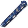 ElitEdge Dragon Blue Assisted Opening Folding Knife Linerlock 3.5"