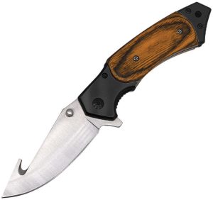 EE10A26BW Linerlock A/O Guthook Black/WD