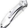 ElitEdge Linerlock Assisted Opening Folding Knife, 2.88" Polished Stainless Blade