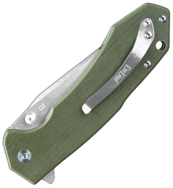 Button Lock Green