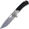 ElitEdge Linerlock Folding Knife 3.75" 440C Black G10