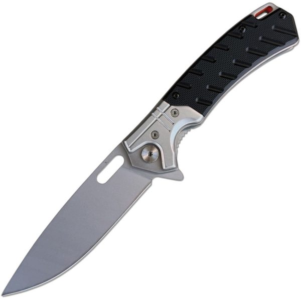 ElitEdge Linerlock Folding Knife 3.75" 440C Black G10