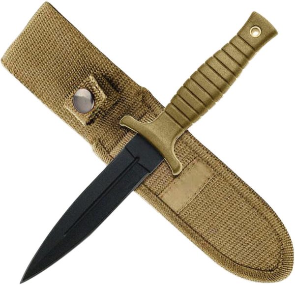EE20097DT_add_01 ElitEdge Boot Knife 4.63" Black Dagger Blade Desert Tan