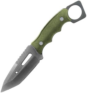 EE20677TGN Fixed Blade Tanto Green