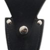 ElitEdge Push Dagger Gray Skull 2.5" Black Stonewash w/ Sheath