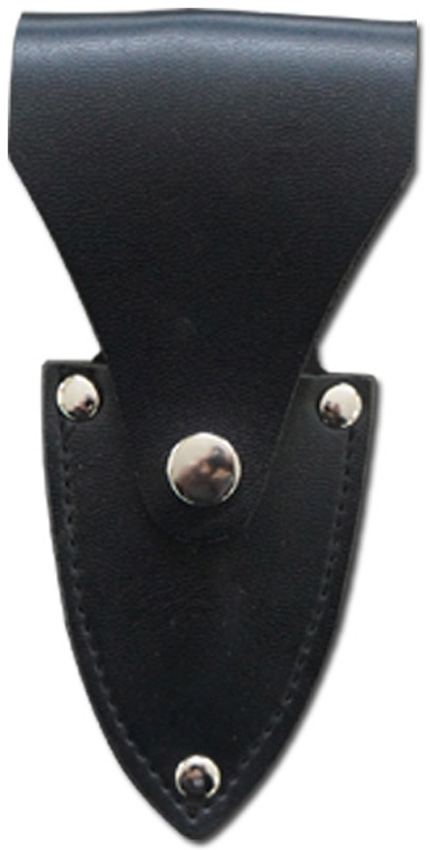 ElitEdge Push Dagger Gray Skull 2.5" Black Stonewash w/ Sheath