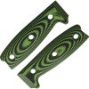 ESEE 3 Handle G10 Black and Neon Green with Hardware