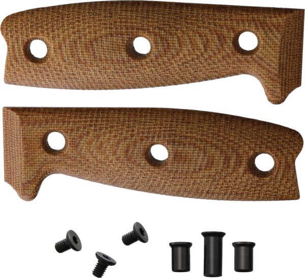 ESEE 3 Brown Micarta Handle with Hardware