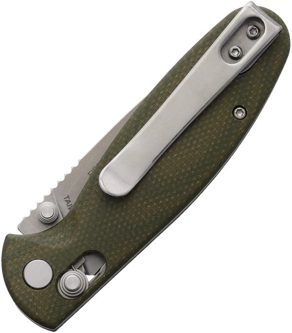 ESEE Medellin II Crossbar Lock Folding Knife Green