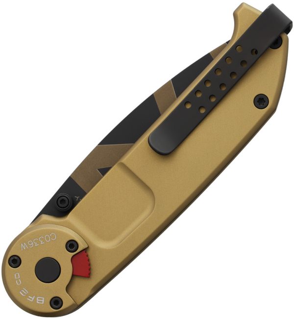 EX0145DW_add_01 Extrema Ratio BF2 CD Linerlock Folding Knife 3.38" N690 Desert Tan