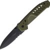 EX0233BLKG10GRN Extrema Ratio MF1 Evo SP Fixed Blade N690 Green Black