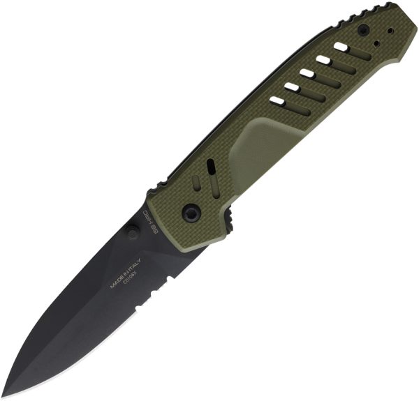EX0233BLKG10GRN Extrema Ratio MF1 Evo SP Fixed Blade N690 Green Black