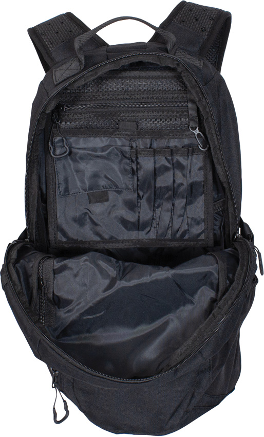 FHIOR 20L Tactical Backpack Black with Hydration Pocket