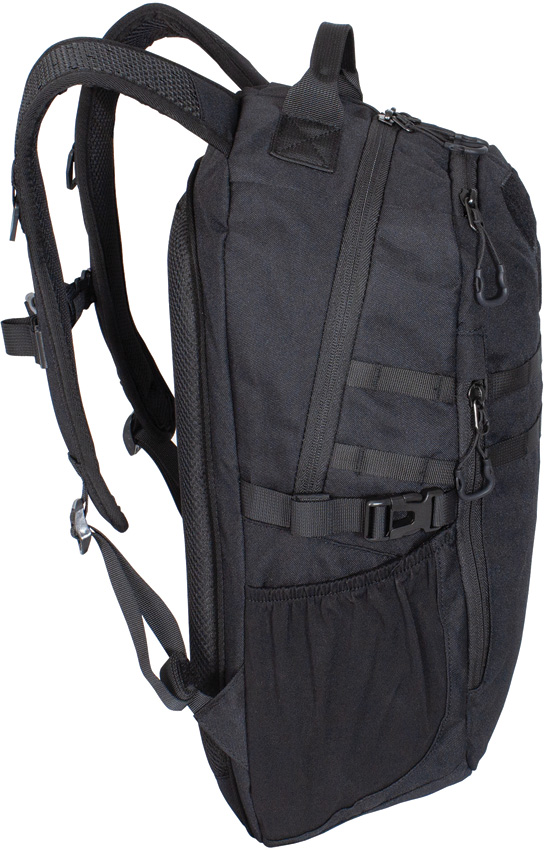 FHIOR 20L Tactical Backpack Black with Hydration Pocket