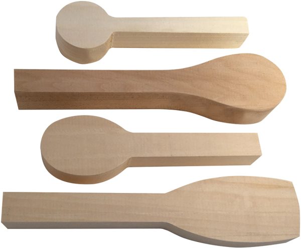 Basswood Spoon Blank Set